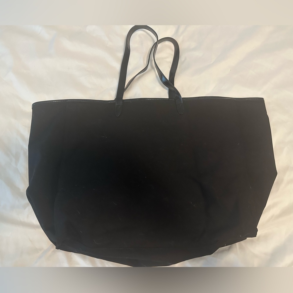 Never used Victoria’s Secret sequin tote bag black and multicolored sequins - Picture 2 of 4